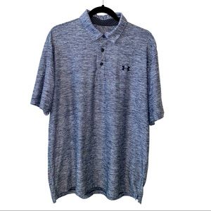 Under Armour Shirt, Mens size Large. Grey, Golf Shirt. NWOT